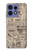 S3819 Papier Vintage rétro Etui Coque Housse pour Motorola Edge 50 Fusion