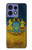 S3858 Drapeau de l'Ukraine Etui Coque Housse pour Motorola Edge 50 Fusion