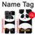 S2085 Panda minimaliste Etui Coque Housse pour Motorola Edge 50 Ultra