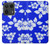 S2244 Motif Hawai Hibiscus Bleu Etui Coque Housse pour Motorola Edge 50 Ultra