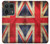 S2303 Drapeau britannique UK Millésime Etui Coque Housse pour Motorola Edge 50 Ultra