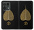 S2331 Feuille d'or bouddhiste Symbole de l'OM Etui Coque Housse pour Motorola Edge 50 Ultra