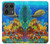 S2568 Mer Poissons marins Coraux Sous-marine Océan Etui Coque Housse pour Motorola Edge 50 Ultra