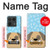 S2669 Mignon os chien pattes Dessin animé Etui Coque Housse pour Motorola Edge 50 Ultra