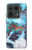 S2724 Dragon Blanc Piscine Haisu Lui Etui Coque Housse pour Motorola Edge 50 Ultra