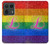 S2900 Arc en ciel LGBT Fierté lesbienne Drapeau Etui Coque Housse pour Motorola Edge 50 Ultra