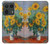 S2937 Claude Monet Bouquet de tournesols Etui Coque Housse pour Motorola Edge 50 Ultra