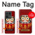 S3023 Japon Bonne chance Daruma Poupée Etui Coque Housse pour Motorola Edge 50 Ultra