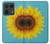 S3039 Tournesol Bleu millésimé Etui Coque Housse pour Motorola Edge 50 Ultra
