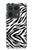 S3056 Zèbre Texture Imprimé graphique Peau Etui Coque Housse pour Motorola Edge 50 Ultra