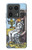 S3067 Carte de tarot Reine des Coupes Etui Coque Housse pour Motorola Edge 50 Ultra
