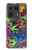 S3255 Motif Art coloré Etui Coque Housse pour Motorola Edge 50 Ultra