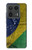 S3297 Brésil Drapeau graphique Football Millésime Etui Coque Housse pour Motorola Edge 50 Ultra
