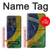 S3297 Brésil Drapeau graphique Football Millésime Etui Coque Housse pour Motorola Edge 50 Ultra
