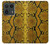 S3365 Python Imprimer Jaune graphique Peau Etui Coque Housse pour Motorola Edge 50 Ultra