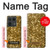 S3388 Imprimer or Glitter Graphic Etui Coque Housse pour Motorola Edge 50 Ultra