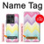 S3514 Arc en ciel Zigzag Etui Coque Housse pour Motorola Edge 50 Ultra