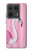 S3805 Flamant Rose Pastel Etui Coque Housse pour Motorola Edge 50 Ultra
