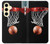 S0066 Le basket-ball Etui Coque Housse pour Samsung Galaxy S24 FE