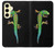 S0125 Vert Gecko Madagascan Etui Coque Housse pour Samsung Galaxy S24 FE