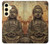S0344 Bouddha Rocher Etui Coque Housse pour Samsung Galaxy S24 FE