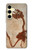 S0379 Fossile de dinosaure Etui Coque Housse pour Samsung Galaxy S24 FE