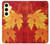 S0479 feuille d'érable Etui Coque Housse pour Samsung Galaxy S24 FE