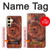 S0603 Bois imprimé graphique Etui Coque Housse pour Samsung Galaxy S24 FE