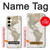 S0604 Carte du monde Etui Coque Housse pour Samsung Galaxy S24 FE