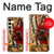 S0817 indien rouge Etui Coque Housse pour Samsung Galaxy S24 FE