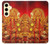 S1030 Dieu hindou Durga Puja Etui Coque Housse pour Samsung Galaxy S24 FE