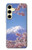 S1060 Mont Fuji Sakura fleur de cerisier Etui Coque Housse pour Samsung Galaxy S24 FE