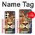 S1354 Lion Etui Coque Housse pour Samsung Galaxy S24 FE
