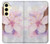 S1415 Fleur de Sakura Art Etui Coque Housse pour Samsung Galaxy S24 FE