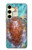 S1424 Tortue de mer Etui Coque Housse pour Samsung Galaxy S24 FE