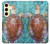 S1424 Tortue de mer Etui Coque Housse pour Samsung Galaxy S24 FE