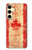 S1603 Drapeau du Canada Vieux Millésime Etui Coque Housse pour Samsung Galaxy S24 FE