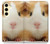 S1619 Mignon de porc Guinée Etui Coque Housse pour Samsung Galaxy S24 FE