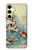 S1654 Carpe Koï poisson Peinture Art Etui Coque Housse pour Samsung Galaxy S24 FE