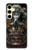 S1685 Crâne Steampunk Etui Coque Housse pour Samsung Galaxy S24 FE