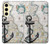 S1962 Graphique nautique Etui Coque Housse pour Samsung Galaxy S24 FE