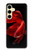 S2092 Rouge Poisson Combattant Etui Coque Housse pour Samsung Galaxy S24 FE