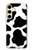 S2096 Motif de vache transparente Etui Coque Housse pour Samsung Galaxy S24 FE