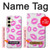 S2214 Bisous Lèvres roses Etui Coque Housse pour Samsung Galaxy S24 FE