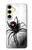 S2386 Noir Veuve Etui Coque Housse pour Samsung Galaxy S24 FE