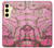 S2449 Fleur rose Amandier Van Gogh Etui Coque Housse pour Samsung Galaxy S24 FE