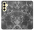 S2526 Noir Marbre imprimé graphique Etui Coque Housse pour Samsung Galaxy S24 FE