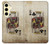 S2528 Poker King Carte Etui Coque Housse pour Samsung Galaxy S24 FE