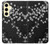 S2544 Kimono japonais style Noir motif fleur Etui Coque Housse pour Samsung Galaxy S24 FE