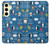 S2572 Motif Marin Penguin Etui Coque Housse pour Samsung Galaxy S24 FE